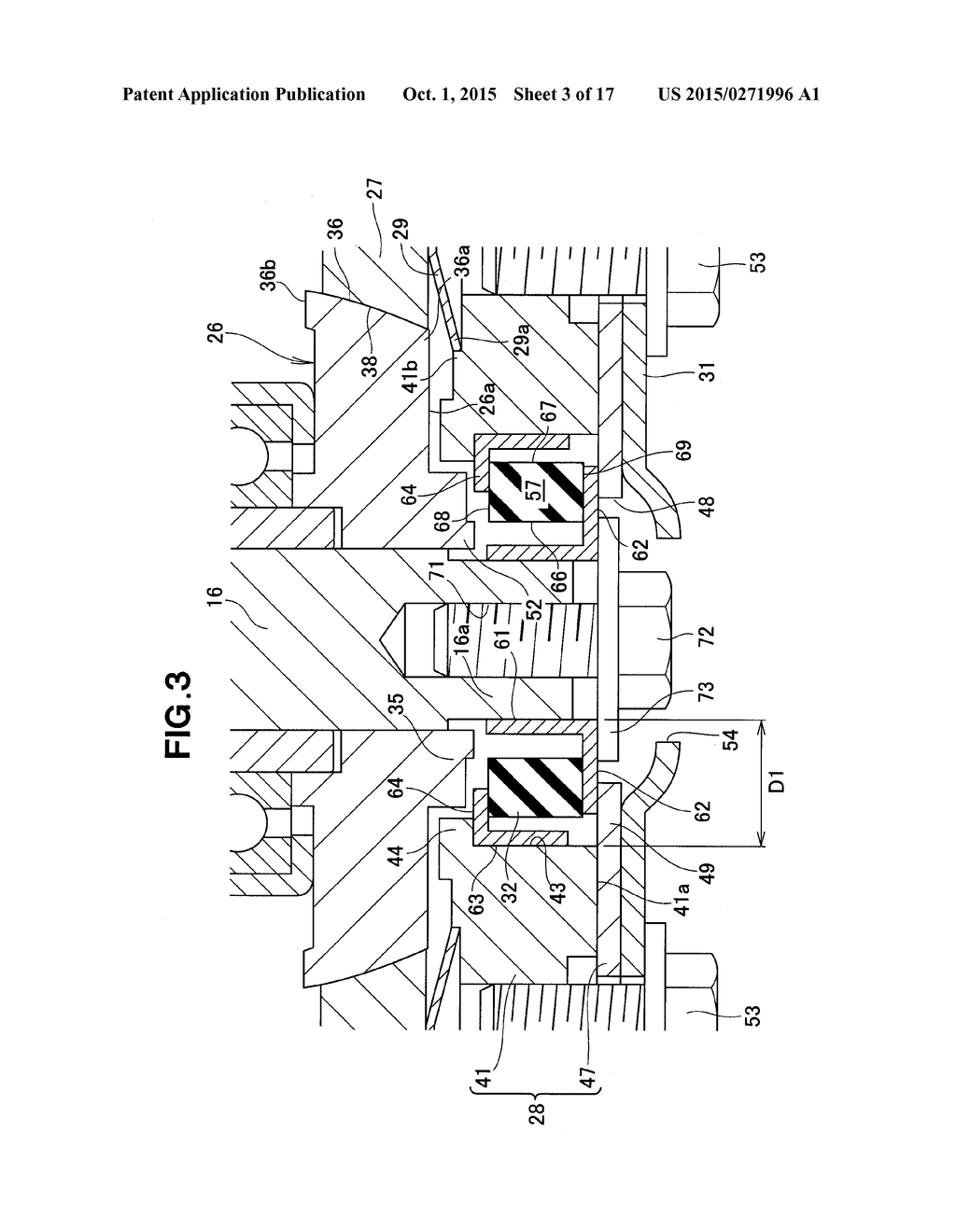 BLADE MOUNTING STRUCTURE OF LAWN MOWER - diagram, schematic, and image 04