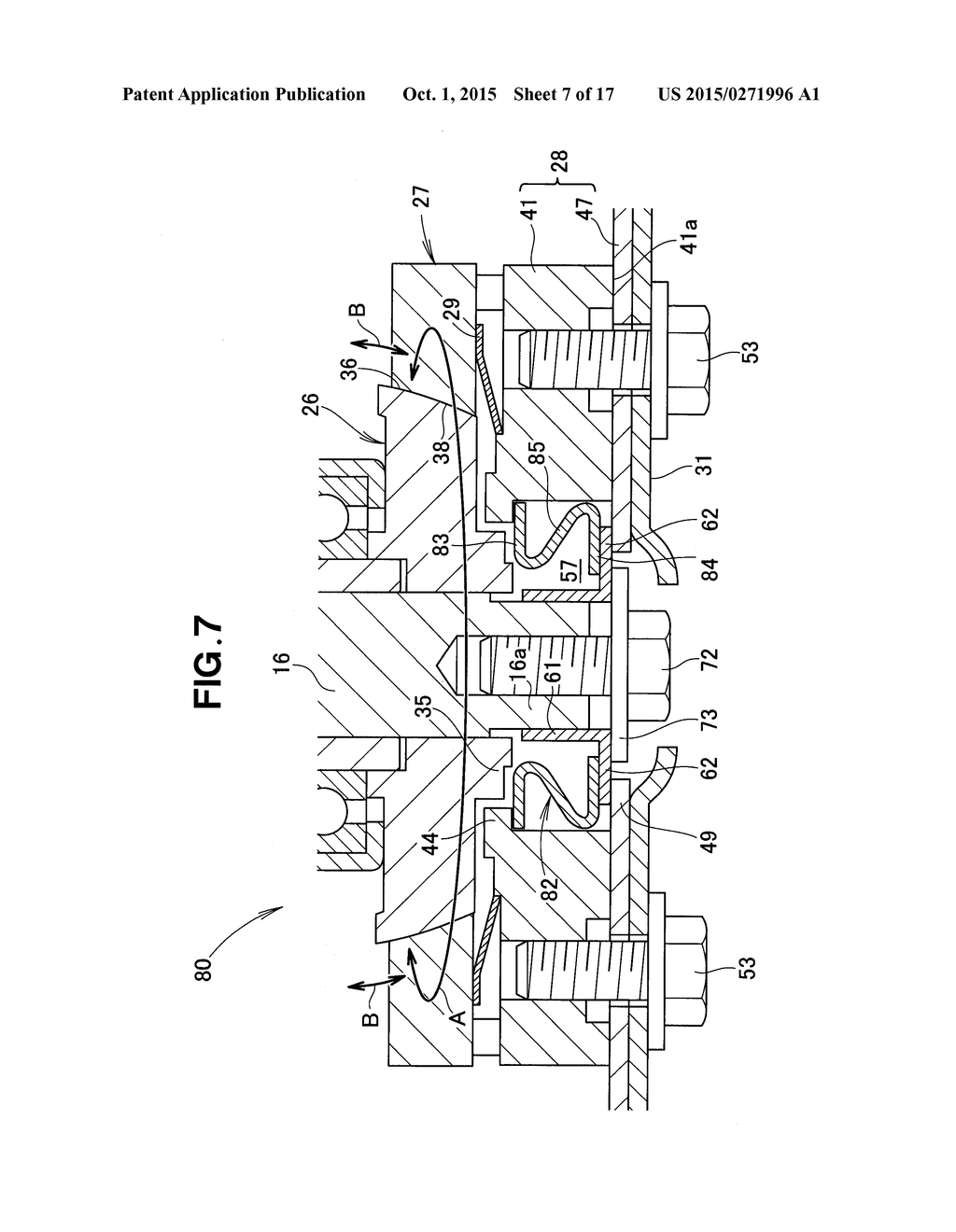 BLADE MOUNTING STRUCTURE OF LAWN MOWER - diagram, schematic, and image 08