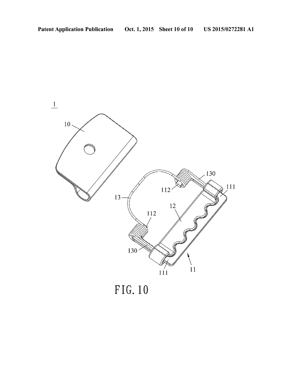 BUCKLE DEVICE - diagram, schematic, and image 11