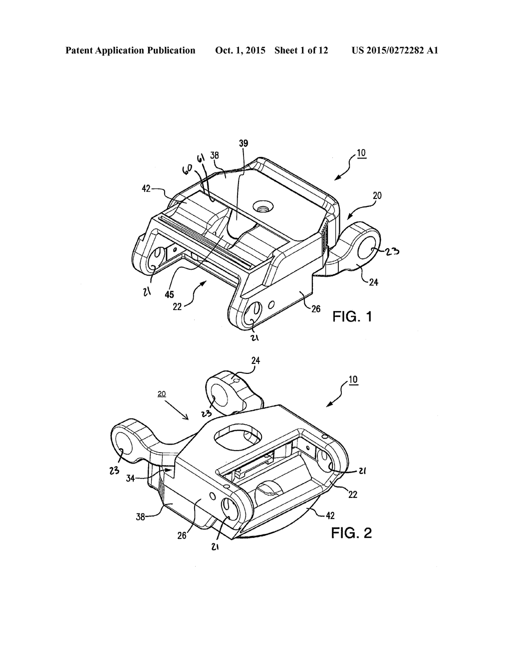 BUCKLE RELEASE MECHANISM - diagram, schematic, and image 02