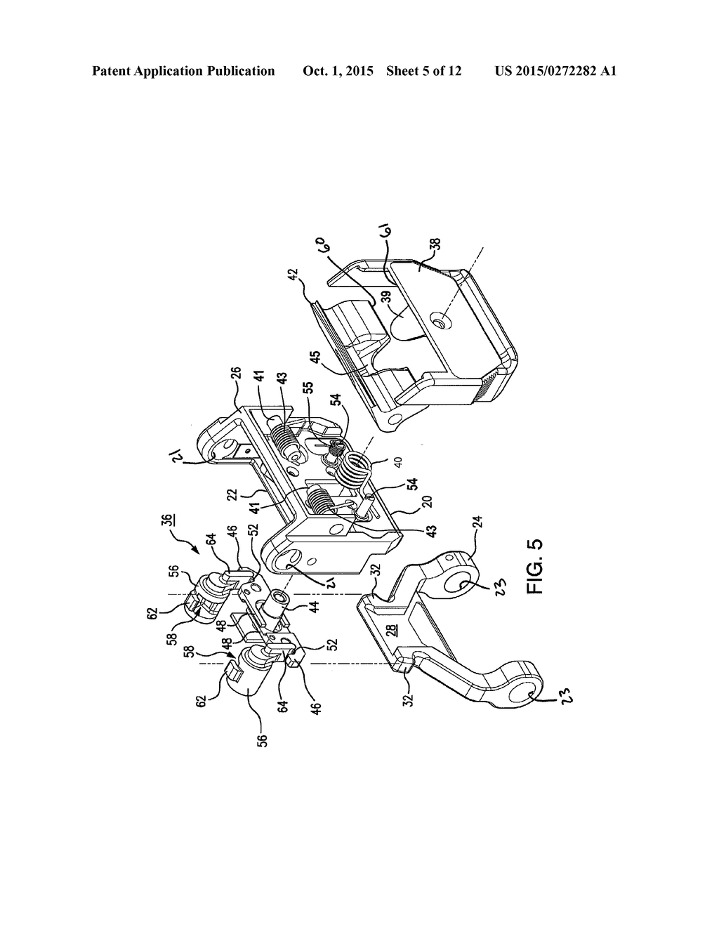 BUCKLE RELEASE MECHANISM - diagram, schematic, and image 06