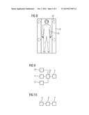 POSITIONING UNIT FOR POSITIONING A PATIENT, IMAGING DEVICE AND METHOD FOR     THE OPTICAL GENERATION OF A POSITIONING AID diagram and image