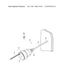 METHODS AND APPARATUSES FOR FLUORO-LESS OR NEAR FLUORO-LESS PERCUTANEOUS     SURGERY ACCESS diagram and image