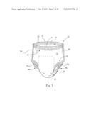 Disposable Absorbent Pants With Advantageous Stretch And Manufacturability     Features, And Methods For Manufacturing The Same diagram and image