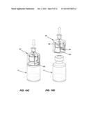 RECONSTITUTION DEVICE WITH TIP CAP diagram and image