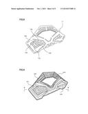 IRON GOLF CLUB HEAD AND IRON GOLF CLUB diagram and image