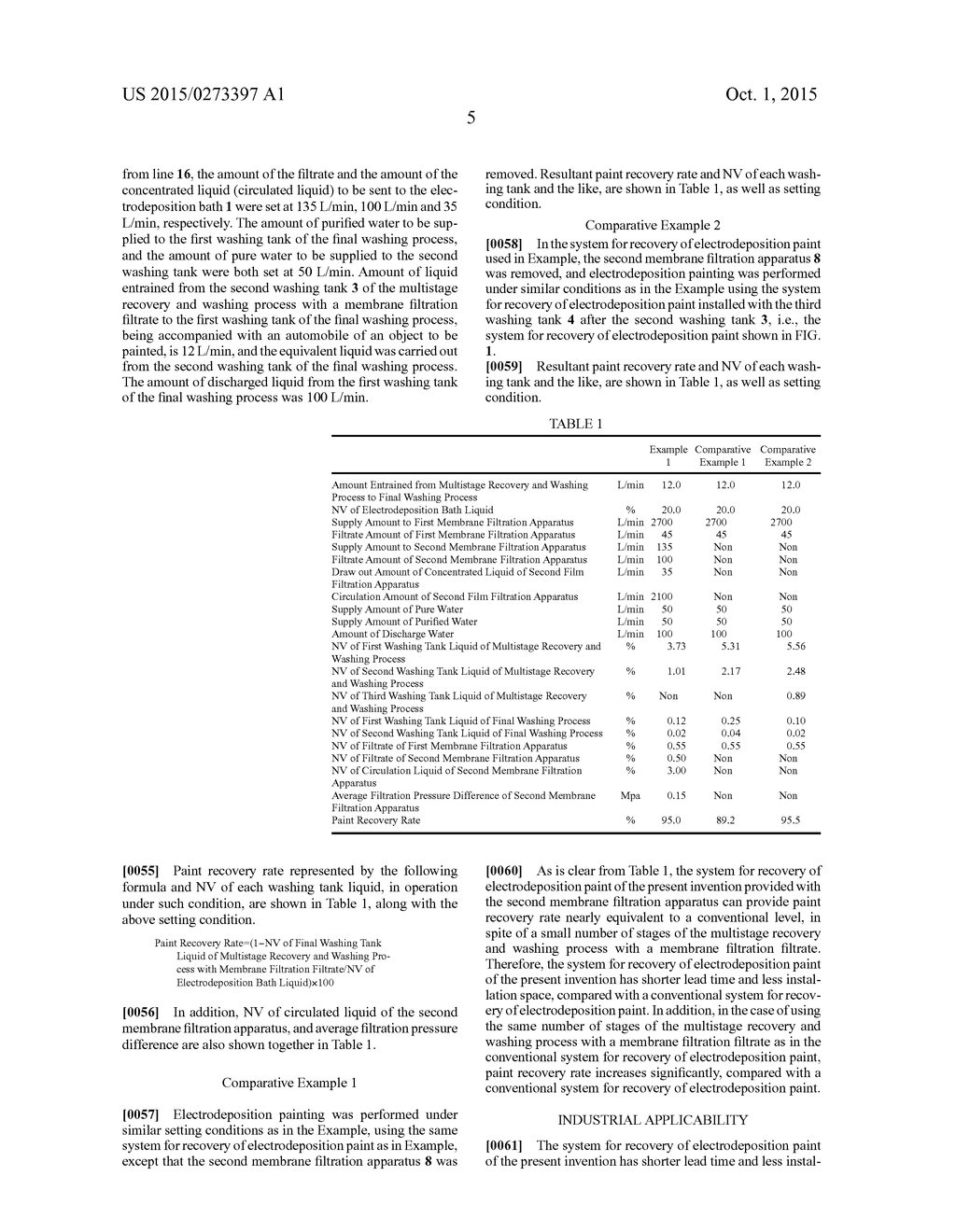 SYSTEM FOR RECOVERY OF ELECTRODEPOSITION PAINT - diagram, schematic, and image 09