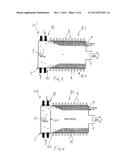 VORTEX CHAMBER DEVICE, AND METHOD FOR TREATING POWDER PARTICLES OR A     POWDER PARTICLES PRECURSOR diagram and image