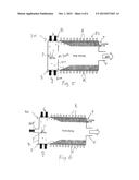 VORTEX CHAMBER DEVICE, AND METHOD FOR TREATING POWDER PARTICLES OR A     POWDER PARTICLES PRECURSOR diagram and image