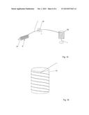 METHOD AND APPARATUS FOR EXTRACTING A FIBER OF A WOUND COMPOSITE PART diagram and image