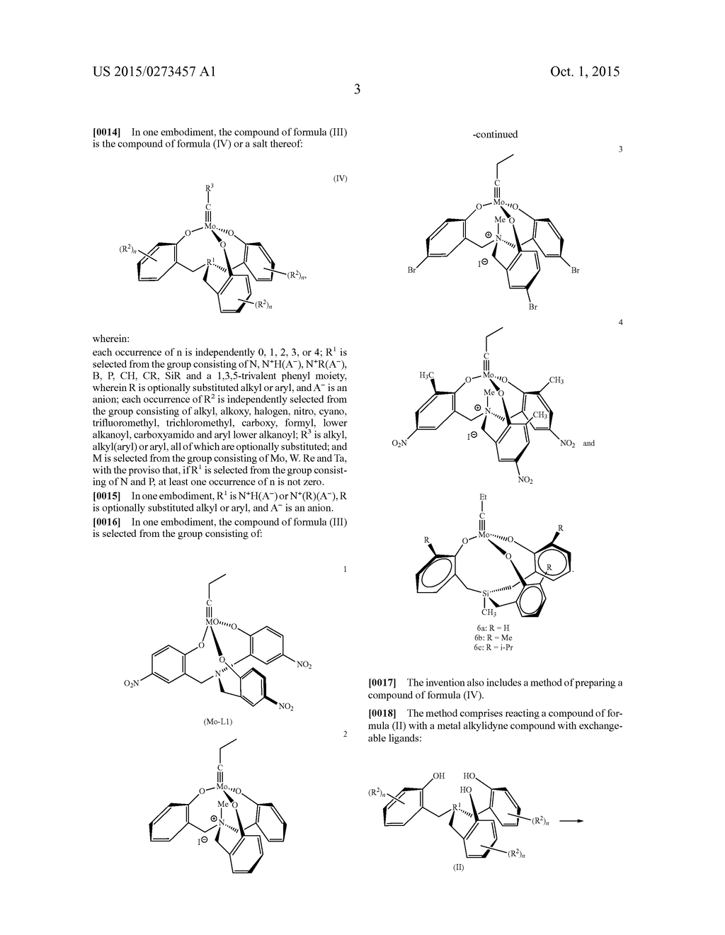 HIGHLY ACTIVE MULTIDENTATE CATALYSTS FOR EFFICIENT ALKYNE METATHESIS - diagram, schematic, and image 58
