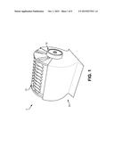 ROTATABLE CADDY FOR CATHETERS AND OTHER COILED SURGICAL DEVICES diagram and image