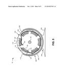 ROTATABLE CADDY FOR CATHETERS AND OTHER COILED SURGICAL DEVICES diagram and image