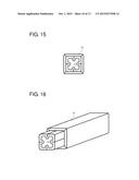 METHOD OF MANUFACTURING RECTANGULAR TUBE HAVING STEPPED PORTION diagram and image