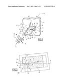 MOLDED PART WITH CLIP HOLDER, ASSEMBLY COMPRISING SUCH A PART, ASSOCIATED     PRODUCTION METHOD diagram and image