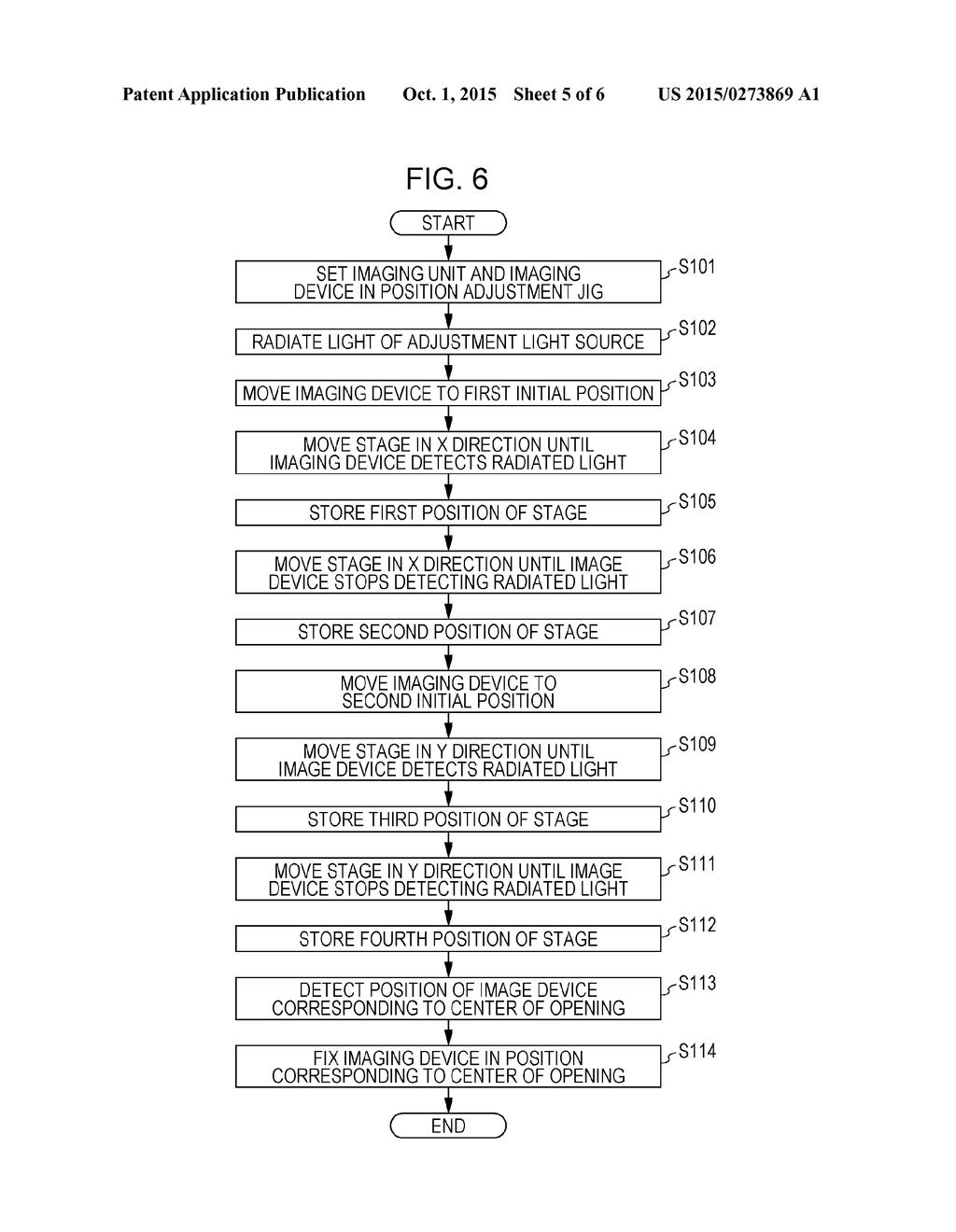 POSITIONING METHOD OF PHOTOELECTRIC CONVERSION DEVICE, AND LIQUID EJECTING     APPARATUS - diagram, schematic, and image 06