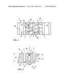 TREAD AND TIRE FOR HEAVY VEHICLE diagram and image