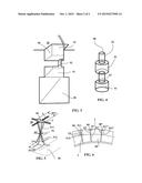 TREAD AND TIRE FOR HEAVY VEHICLE diagram and image