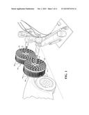 PAD ELEMENT FOR A ROTARY BRUSH VEHICLE WASH COMPONENT diagram and image