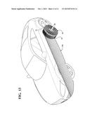 PAD ELEMENT FOR A ROTARY BRUSH VEHICLE WASH COMPONENT diagram and image