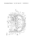 PERIPHERAL STRUCTURE OF FRONT HOOD OF VEHICLE diagram and image