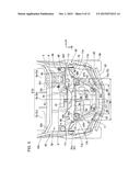 PERIPHERAL STRUCTURE OF FRONT HOOD OF VEHICLE diagram and image