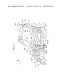 PERIPHERAL STRUCTURE OF FRONT HOOD OF VEHICLE diagram and image