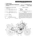 ARTICLE PLACING STRUCTURE FOR MOTORCYCLE diagram and image