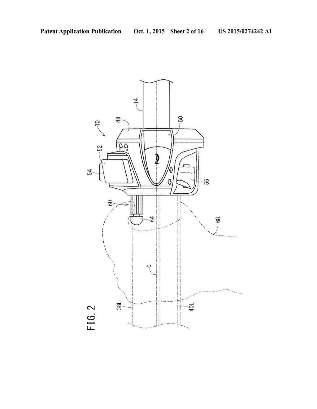 OPERATING DEVICE OF STRADDLE TYPE VEHICLE - diagram, schematic, and image 03