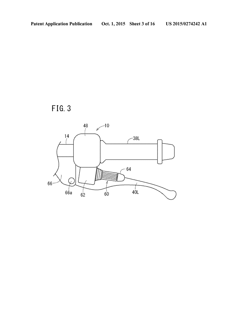 OPERATING DEVICE OF STRADDLE TYPE VEHICLE - diagram, schematic, and image 04