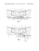 TURBOFAN NACELLE HAVING A LOCK ENGAGING WITH A MEMBER FOR LOCKING THE     CLOSING THEREOF diagram and image