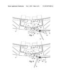 TURBOFAN NACELLE HAVING A LOCK ENGAGING WITH A MEMBER FOR LOCKING THE     CLOSING THEREOF diagram and image