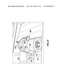 VEHICLE CONVEYOR WITH FLEXIBLE SAFETY COVER AND COMPONENT THEREOF diagram and image