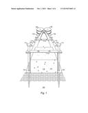 METHOD OF FORMING CONCRETE UTILIZING ROLL FORMS diagram and image