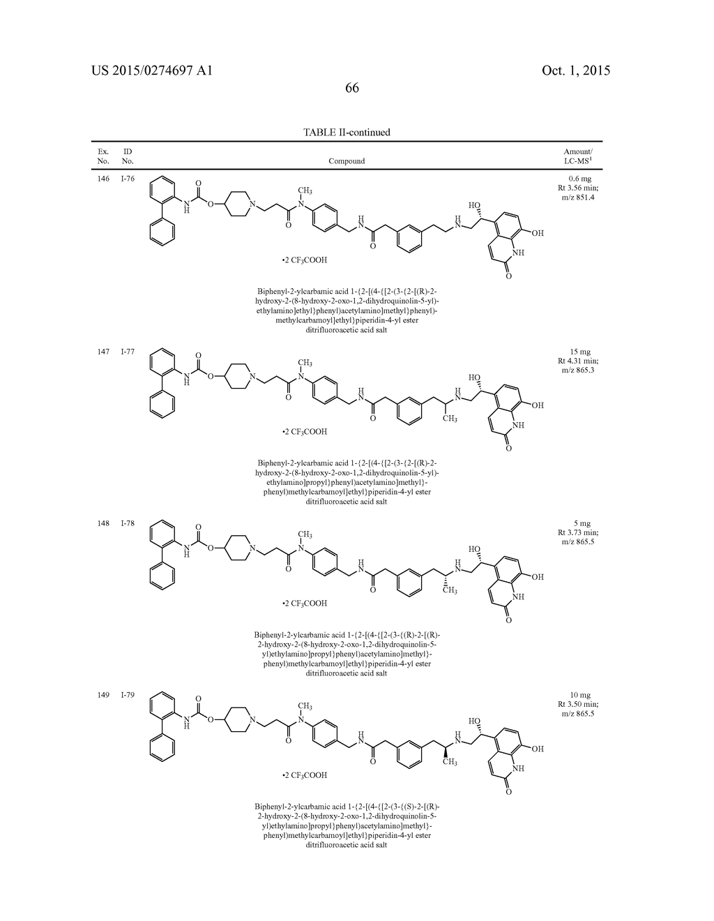 DIAMIDE COMPOUNDS HAVING MUSCARINIC RECEPTOR ANTAGONIST AND BETA2     ADRENERGIC RECEPTOR AGONIST ACTIVITY - diagram, schematic, and image 67