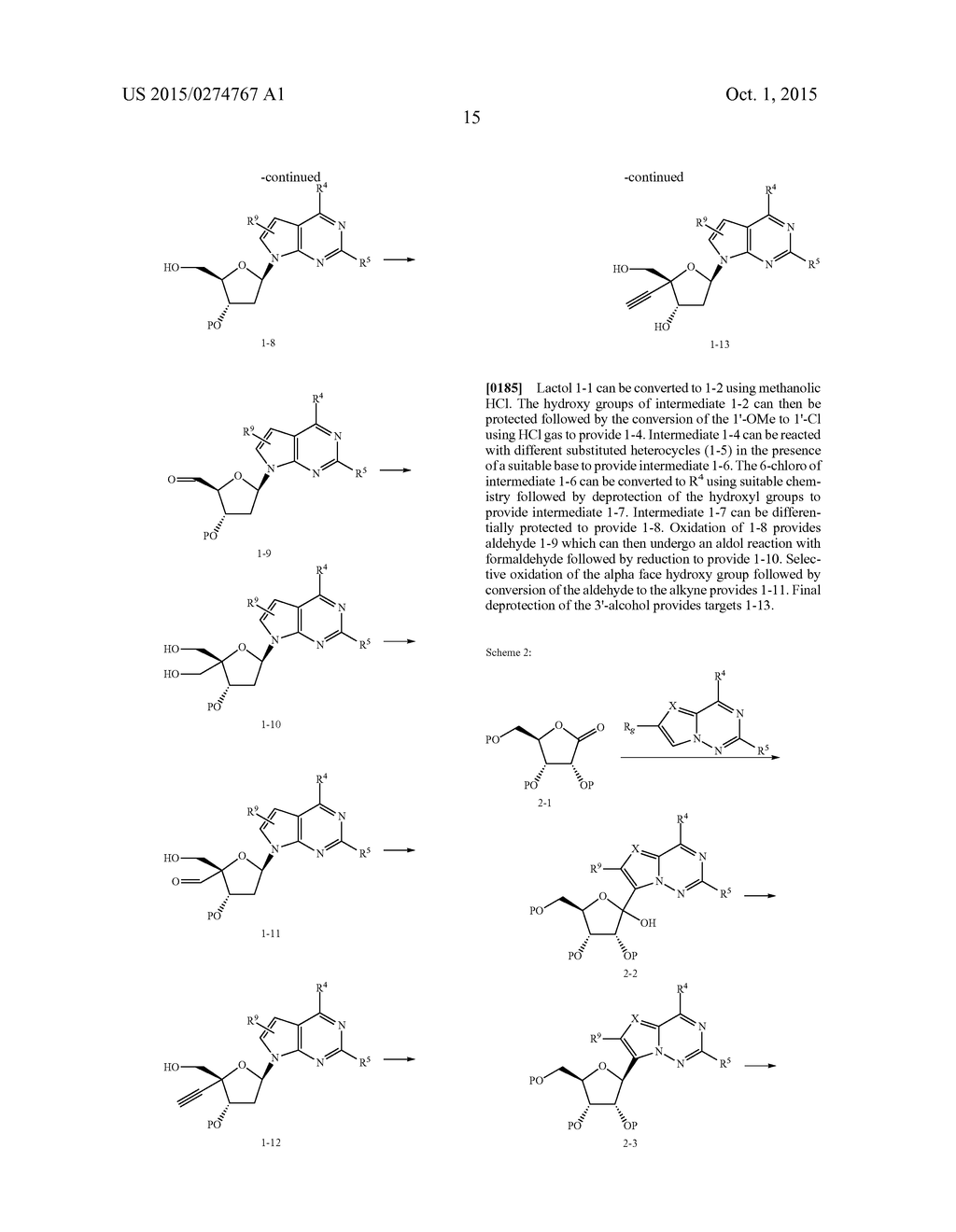 4'-SUBSTITUTED NUCLEOSIDE REVERSE TRANSCRIPTASE INHIBITORS - diagram, schematic, and image 16