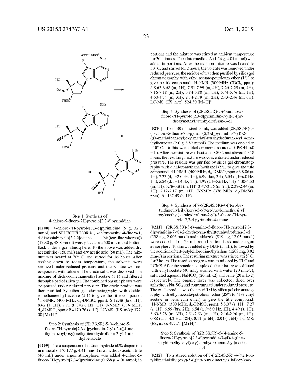 4'-SUBSTITUTED NUCLEOSIDE REVERSE TRANSCRIPTASE INHIBITORS - diagram, schematic, and image 24