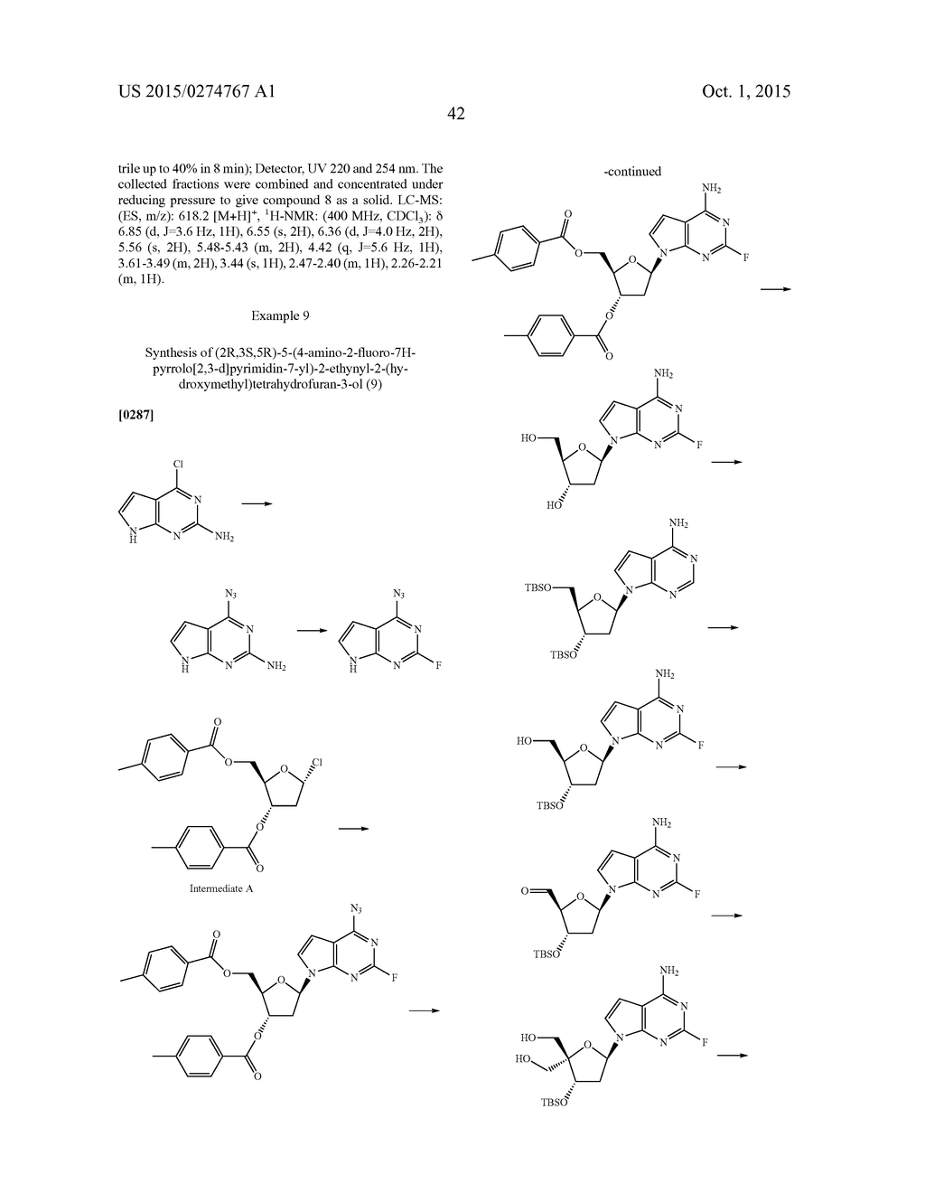 4'-SUBSTITUTED NUCLEOSIDE REVERSE TRANSCRIPTASE INHIBITORS - diagram, schematic, and image 43