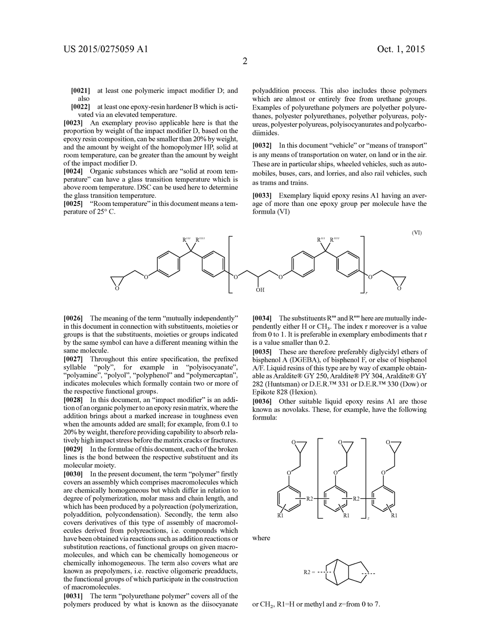 HOT-CURING EPOXY RESIN COMPOSITIONS THAT CAN BE USED AS BODYSHELL ADHESIVE     OR STRUCTURAL FOAM - diagram, schematic, and image 07