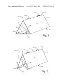 Portable A-Frame Barrier and Display Panel diagram and image