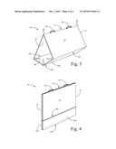 Portable A-Frame Barrier and Display Panel diagram and image