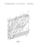 INSULATED REINFORCED FOAM SHEATHING, REINFORCED VAPOR PERMEABLE AIR     BARRIER FOAM PANEL AND METHOD OF MAKING AND USING SAME diagram and image