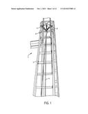 Ladder Fall Protection System and Fall Arrester diagram and image