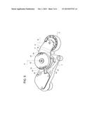 CONTROLLED TENSIONER FOR AN ACCESSORY DRIVE AND ACCESSORY DRIVE COMPRISING     SAID TENSIONER diagram and image