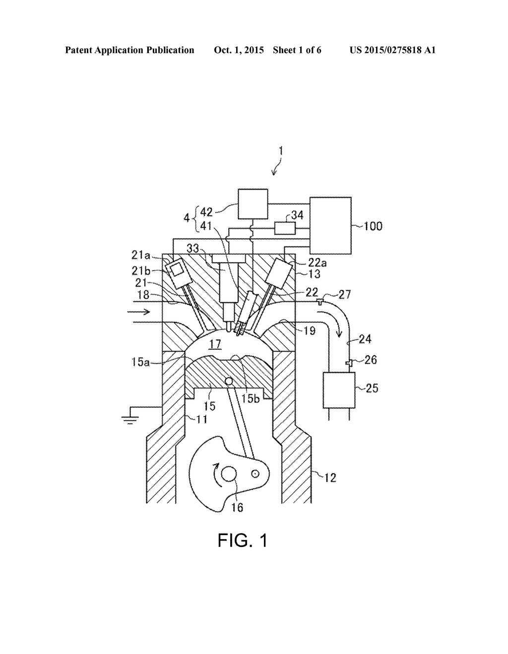 CONTROL DEVICE OF DIRECT-INJECTION ENGINE - diagram, schematic, and image 02