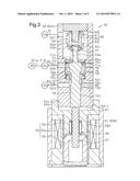 VARIABLE DISPLACEMENT TYPE SWASH PLATE COMPRESSOR diagram and image