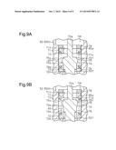 VARIABLE DISPLACEMENT TYPE SWASH PLATE COMPRESSOR diagram and image