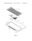 HEAT DISSIPATING MODULE FOR ELECTRONIC DEVICE diagram and image