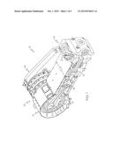 TUNNEL-STYLE CRANKSHAFT WITH COUNTERWEIGHTS OF INCREASED RADIAL PROFILE diagram and image