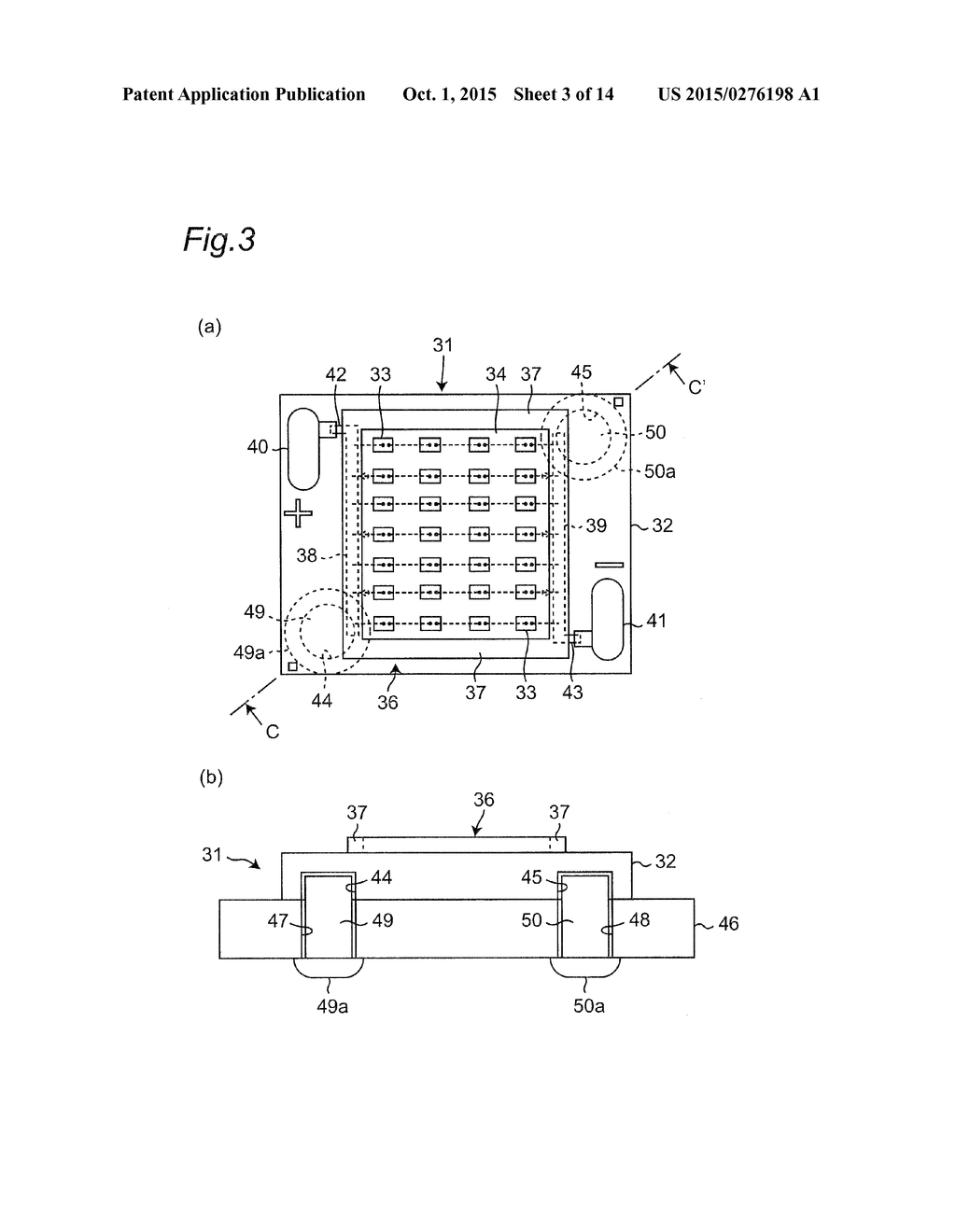 LIGHT-EMITTING APPARATUS AND STRUCTURE FOR ATTACHING LIGHT-EMITTING     APPARATUS TO HEAT SINK - diagram, schematic, and image 04